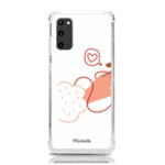 Personalized Name Couple Hands Samsung Galaxy S20 6.2 Inch TPU UV Case Front