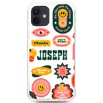Personalized Happy and Lucky Name iPhone 12/12 Pro TPU UV Print Case Front