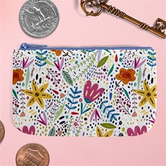 Flowers-484 Large Coin Purse