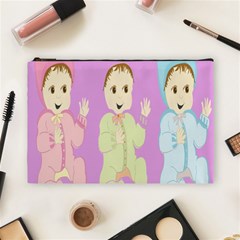 Happy 02 Cosmetic Bag (large)
