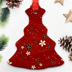 Flowers-106 Christmas Tree Ornament (two Sides)