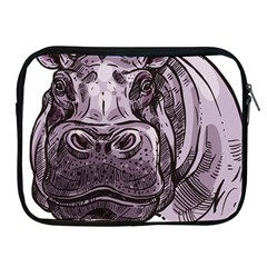 Hippopotamus Animal Wildlife Hippo Apple Ipad 2/3/4 Zipper Cases