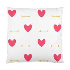 Hearts-36 Standard Cushion Case (one Side)