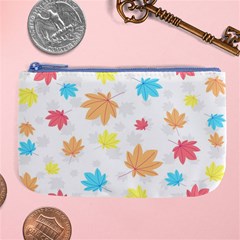Leaves-141 Large Coin Purse