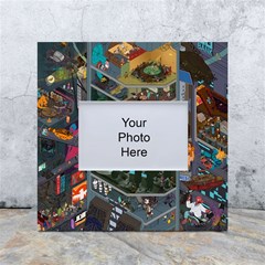 Fictional Character Cartoons White Box Photo Frame 4  X 6 