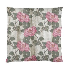 Roses-pink-elegan Standard Cushion Case (one Side)