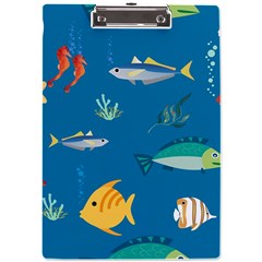Fish-73 A4 Acrylic Clipboard