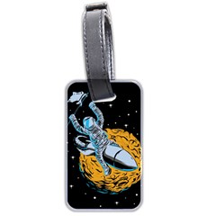 Astronaut Planet Space Science Luggage Tag (two Sides)