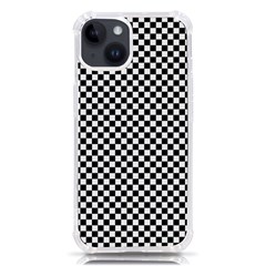 Background Black Board Checker Checkerboard Iphone 14 Tpu Uv Print Case