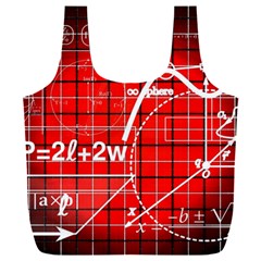 Geometry Mathematics Cube Full Print Recycle Bag (xxxl)