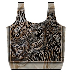 Zebra Abstract Background Full Print Recycle Bag (xxxl)