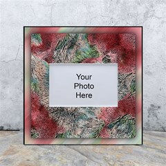 Design Pattern Scarf Gradient White Box Photo Frame 4  X 6 