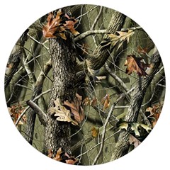 Realtree Camo Seamless Pattern Round Trivet