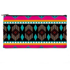 Abstract Art Pattern Design Vintage Pencil Case