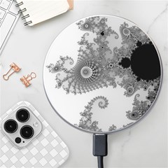 Apple Males Almond Bread Abstract Mathematics Wireless Fast Charger(white)