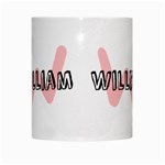 Personalized Initial Name White Mug Center