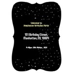 Birthday Invitation Card 5  x 7  (Bracket) Back