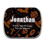 halloween Small Metal Box (White) Front