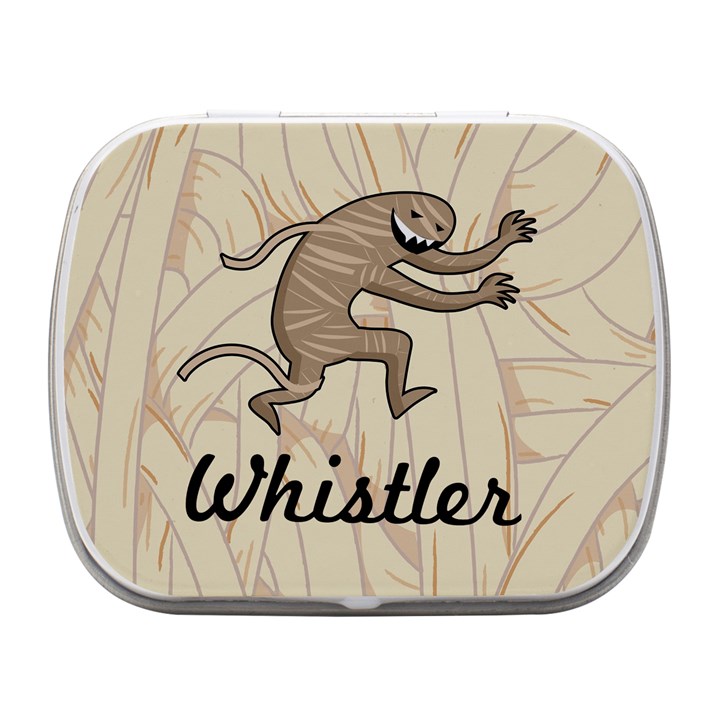 halloween Small Metal Box (White)