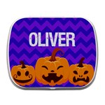 halloween Small Metal Box (White) Front