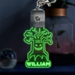 halloween LED Key Chain Front