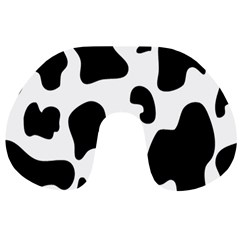 Black And White Cow Print,wallpaper Travel Neck Pillow