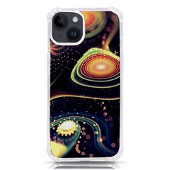 Psychedelic Trippy Abstract 3d Digital Art Iphone 14 Tpu Uv Print Case