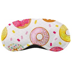 Vector Donut Seamless Pattern Sleep Mask