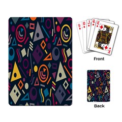Inspired By The Colours And Shapes Playing Cards Single Design (rectangle)