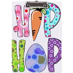 Easter Bunny Happy Easter T- Shirt Hip Hop Happy Easter T- Shirt A4 Acrylic Clipboard