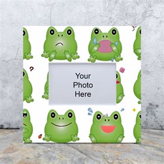 Kawaii-frog-rainy-season-japanese White Box Photo Frame 4  X 6 