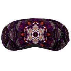 Rosette Kaleidoscope Mosaic Abstract Background Art Sleep Mask