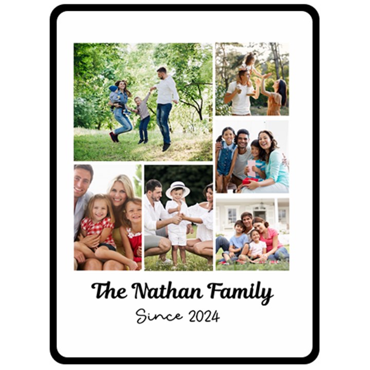 Family Name Large Blanket Fleece Blanket (Large)