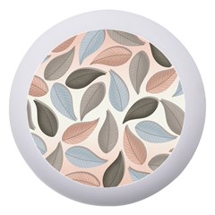 Leaves Pastel Background Nature Dento Box With Mirror