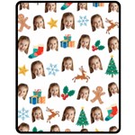 Christmas Photo Medium Blanket Fleece Blanket (Medium) 60 x50  Blanket Front