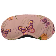 Butterfly Background Pattern Texture Sleep Mask