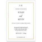 Wedding Invitation Card Invitation Card 5  x 7  Back