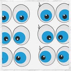 Eyes Comic Cartoon Fun Funny Toon Canvas 20  X 20 