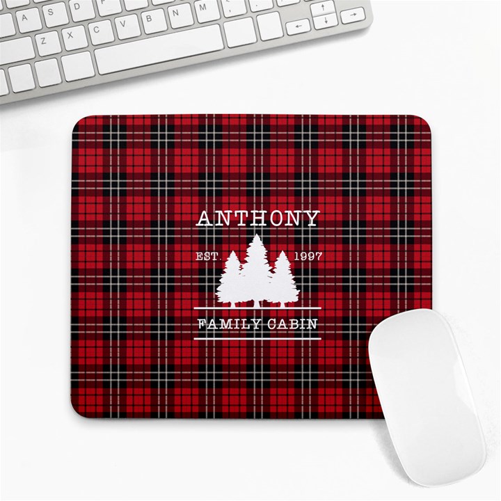 Family Name Mousepad Collage Mousepad