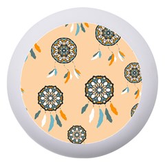 Dreamcatcher Pattern Pen Background Dento Box With Mirror