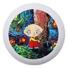 Cartoon Starry Night Vincent Van Gogh Dento Box With Mirror