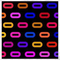 Pattern Background Structure Black Canvas 20  X 20 