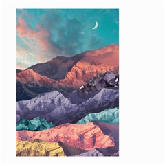 Adventure Psychedelic Mountain Small Garden Flag (two Sides)