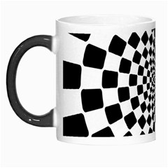 Geomtric Pattern Illusion Shapes Morph Mug