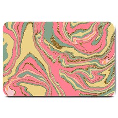 Pattern Glitter Pastel Layer Large Doormat