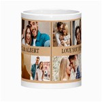 Couple Photo Name Mug Morph Mug Center