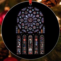Rosette Cathedral Uv Print Acrylic Ornament Round