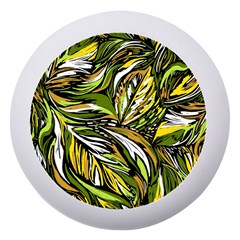Foliage Pattern Texture Background Dento Box With Mirror