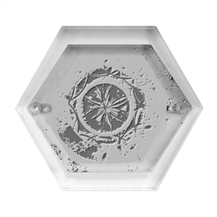 Dreamcatcher, Abstract, Colorful, Colors, Dream, Golden, Vintage Hexagon Wood Jewelry Box