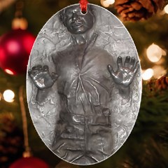 Han Solo In Carbonite Uv Print Acrylic Ornament Oval